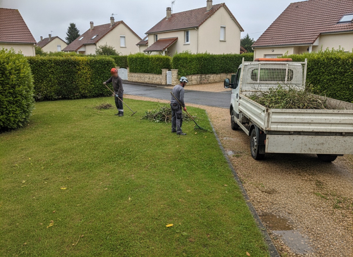 Photo d'illustration : entretien d'un jardin